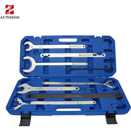 REACTION WRENCH WITH 3 HOLES For BENZ holding fan pulley while loosening or tightening screws on viscosity fan coupling m112 113