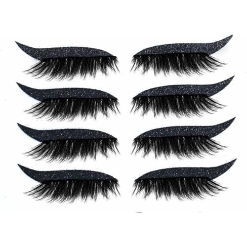 Eyelash Eyeliner Stickers Reusable Eyelid Stickers Instant Outline Makeup Stickers Easy Quick Stickers