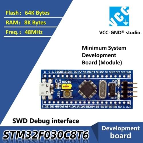 STM32F030C8T6 STM32F030C8 dev board core board demo board Minimum System Development Board Module ST STM32 ARM cortex M0