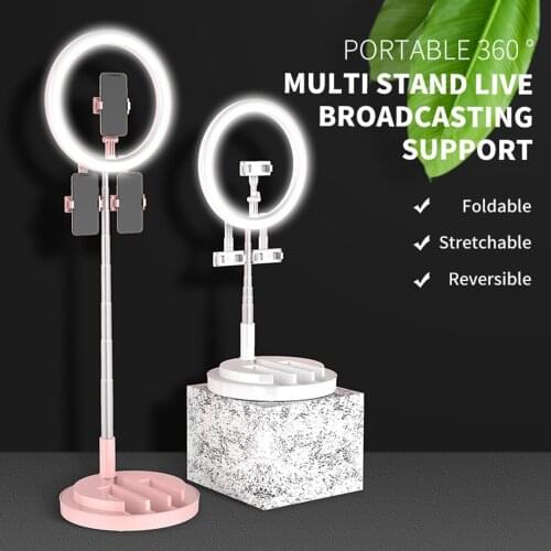 LED Ring Light Ring Lamp Photo Light with tripod stand for Makeup Studio Photography Ringlight