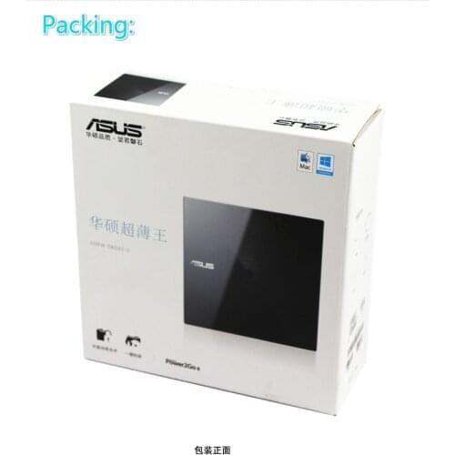 Full new,original ASUS SDRW08D6SU laptop external drive USB external mobile CD / DVD burner