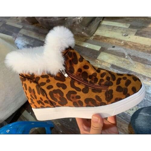 Women Snow Boots Winter Ankle Boots for Women Winter Shoes Female Zipper Boots Botas Mujer Warm Plush Shoes Woman Plus Size