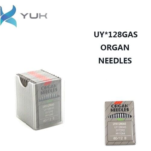 100PCS Japan Organ Needle UYX128GAS Stretch Interlock Sewing Machine Buried Folder Machines With Sewing Machine needle