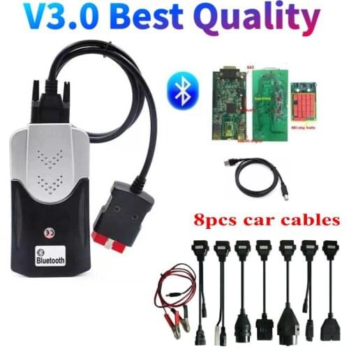 2020 Best V3.0 PCB NEW VCI vd ds150e cdp Bluetooth 2017.R1 2016.R0 for delphis diagnostic repair tool 3in1 obd2 OBDII Scanner