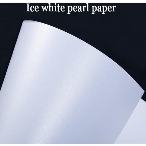 A4 Ice White Pearl Paper Laser Printing Card for making Business Invitation Cards