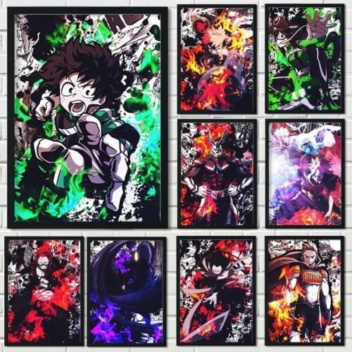Diamond Painting Anime My Hero Academia Midoriya Izuku Friends TV Show Diamond Embroidery Cross Stitch Kit Home Decoration