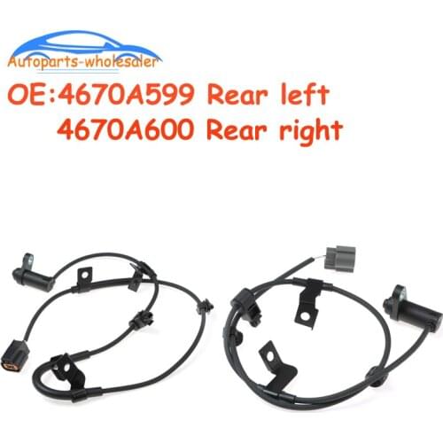 Car 4670A599 4670A600 Rear left/right ABS Wheel Speed Sensor For Chrysler For MITSUBISHI L200 Pajero Triton