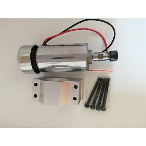 FREE Shipping 0.3kw spindle DC 12-48V CNC 300W Spindle Motor Mount Bracket 24V 36V for PCB Engraving