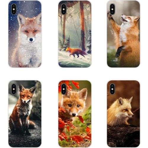 Accessories Phone Cases Covers Anime fox funny For Xiaomi Redmi Note 3 4 5 6 7 8 Pro Mi Max Mix 2 3 2S Pocophone F1