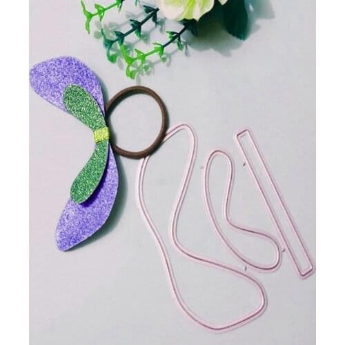 Lady, headdress. bow Metal Cutting Dies for DIY Scrapbooking Album Paper Cards Decorative Crafts Embossing Die Cuts