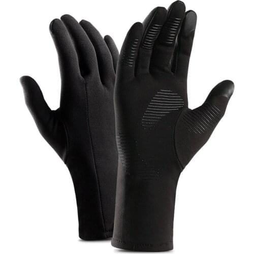Lightweight Autumn Winter Cycling Gloves Bicycle Warm Touchscreen Full Finger Gloves Windproof Outdoor Skiing Motorcycle Riding
