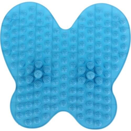 H7JC Butterfly Foot Massager Mat Feet Reflexology Walk Massage Pad