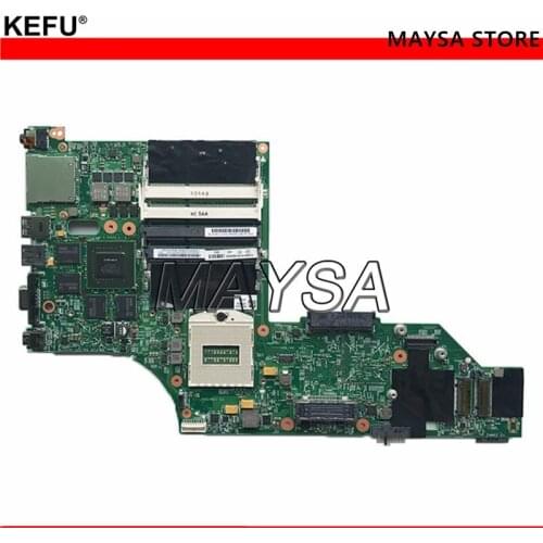 W540 motherboard 12291-2 N15P-Q3-A1 K2100M 48.4L013.021 DDR3 Fit For Lenovo Thinkpad W540 Laptop Motherboard tested 100% work