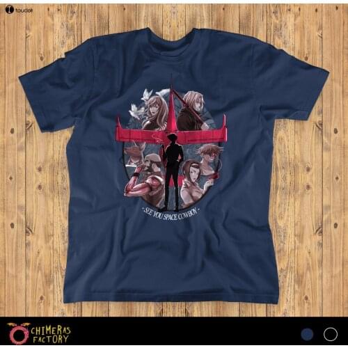 Fashion Short Creative Printed Bebop Unisex T-Shirt | Cowboy Bebop, See You Space, Spike, Anime, Mangasummer T-Shirt