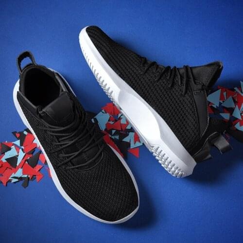 New 2019 Men Casual Sports Shoes Summer Breathable Air Damping Lightweight Comfortable Outdoor Sneakers Male Mesh Adult Shoes