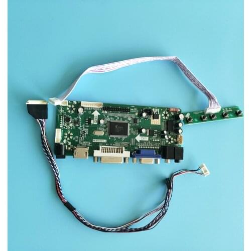 Kit for LP156WD1(TL)(D2) Panel Screen LVDS 40pin HDMI LCD VGA DVI Monitor M.N68676 Controller board 1600X900 LED DIY 15.6"