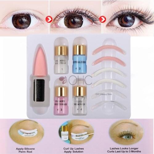 Lash Lift Set Eyelash Perm Kit Curling False Eye Lash Extension Glue Fake Eyelashes Perming Lashes Lifting Tools Wave Lotion