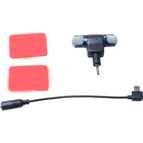 2021 New Stereo Microphone 3.5 Mm Mini Usb Mic Adapt L-shaped Gold-plated Plug and Play