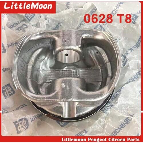 Original brand new engine piston Piston ring 0628T8 0628R7 0628W1 for Peugeot 307 407 408 508 3008 Citroen C4 C5 2.0 4PCS