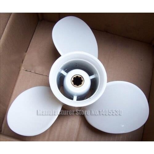 Propeller for Honda Hyfong Hidea parsun outboard motor 2 stroke 9.9-15 HP 4 stroke 15-20HP 9 inches reinforced 91/4 *9-J