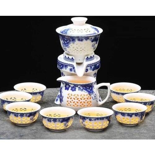 Garden Kitchen Mutfak Aksesuarlari Travel Gongfu Teaset Shabby Chic Home Decoration Accessories Teapot Chinese Teaware Tea Set