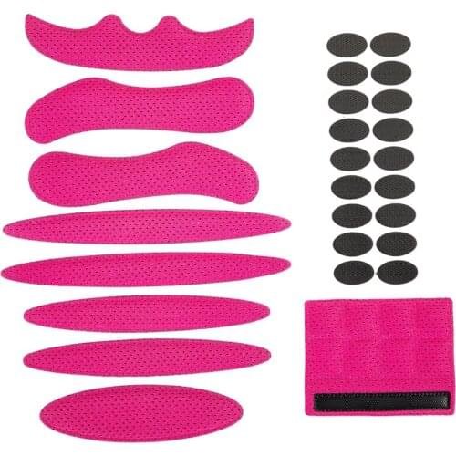 Helmet Padding Kits 27PCS Bicycle Replacement Universal Foam Pads Set Helmet Cushion for Bike Cycling Motorcycle Helmet