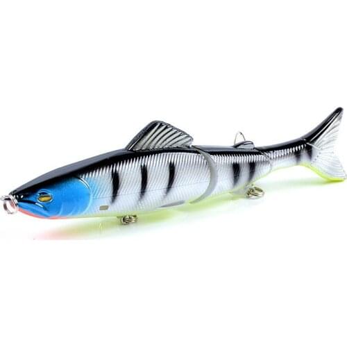 Super strength fishing lure Bait 8-color multi-section bionic bait 13cm/21g full swimming layer hard bait fishing lures