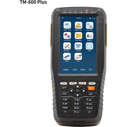 TM-600 Plus VDSL VDSL2 Tester for xDSL Line test and Maintenance Tools ADSL/ADSL2/ADSL2+/VDSL2 /READSL/35B Profile