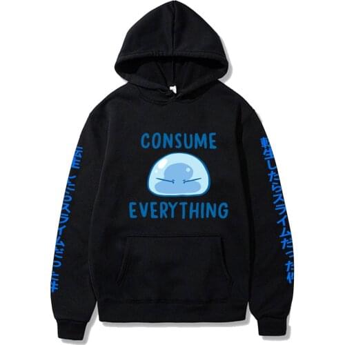 That Time I Got Reincarnated As A Slime Long Sleeve Sweatshirt Men Fashion Hoodie