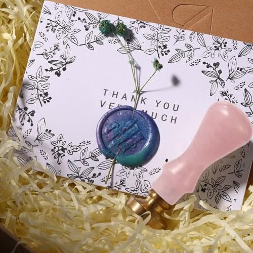 Retro Fire Paint Wax Seal Replacement Handle Vintage Sealing Wax Beads DIY Wedding Invitations Birthday Card Envelope Gift