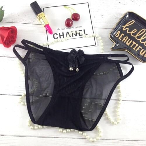Jian Peng hot sell Sexy underwear Lady pattern transparent hip-lifting underwear women low waist seamless hip-wrapped triangles