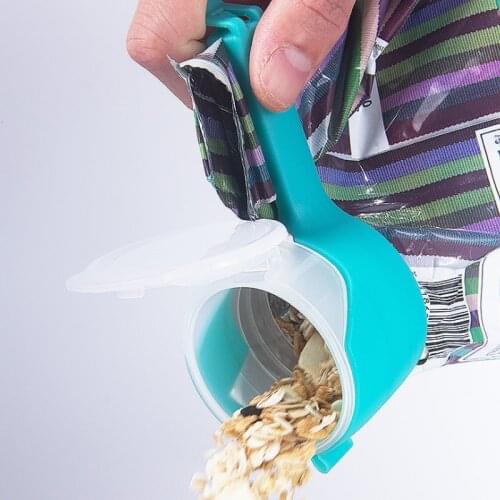 1Pc Seal Pour Food Storage Bag Clip Snack Sealing Clip Keeping Fresh Sealer Clamp Plastic Helper Food Saver Travel Kitchen Tools