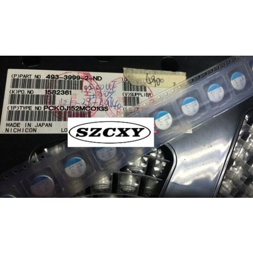 100% New and original 6.3V1500UF 10*10MM PCK0J152MCL1GS Solid-state capacitors