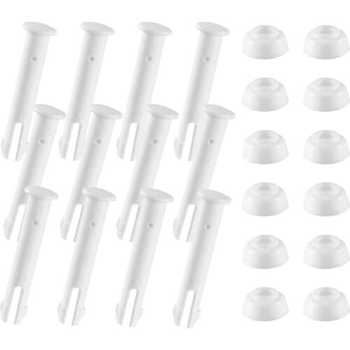 12 Pcs Plastic Pool Joint Pins Seals Replacement Parts Anti-corrosion Accessories for Swimming Pool