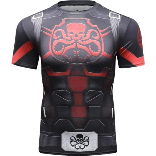 3D Style Rashguard Manufacturer Fitness Clothes Short Sleeve Design Your Own Bjj MMA Rash Guard