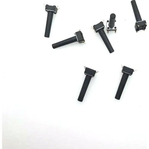 6 * 6 * 19mm touch switch patch 4-pin micro / key switch 4-pin button 6x6x19 copper pin(50pcs)