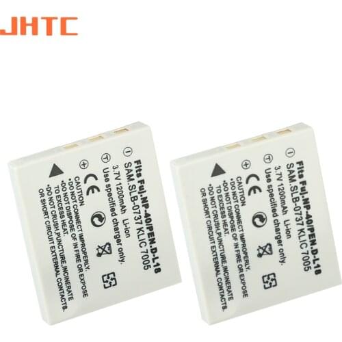 Camera Battery 1200mah For FUJIFILM FinePix F480 FinePix F811 FinePix Z1 Zoom BENQ DLI-102 For NP-40 K7005 DLI8 SLB-0737