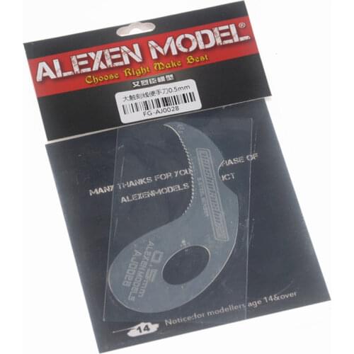 Alexen AJ0028 0.5mm Military Model Scribed Line Knife Gundam Model Line Cutter Tool Model Building Tool