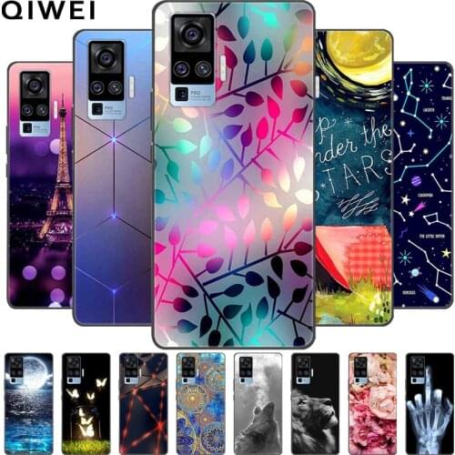 For Vivo X51 5G Case Soft TPU Silicone Back Cover for Vivo X50 Pro 5G X 50 X50Pro Phone Cases For VivoX51 X 51 2021 Fundas Coque