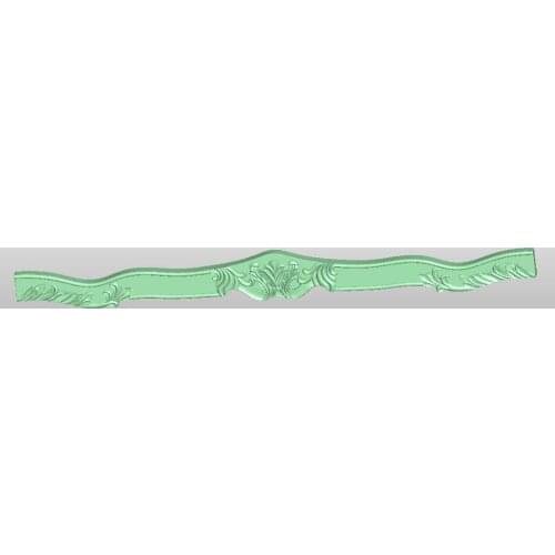 3D model STL format file for cnc router engraving furniture sofa cabinet chair leg pattern Artcam 687