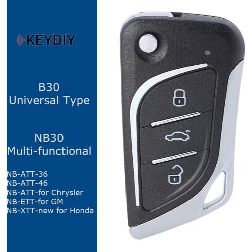 KEYDIY B30 NB30 B NB Series Multi-functional Universal KD Remote Control Key - 3 Button - for KD900 KD900+ URG200 KD-X2 Mini KD