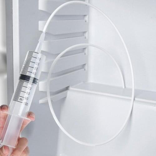 Refrigerator Drain Hole Clog Remover Dredge Cleaning Set Flexible Refrigerator Scrub Brush Water Dredging Tool Cleaning Brush