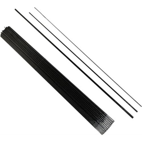5pcs Spare tip fishing rod sections diameter 2.6-4.1mm length 48cm 58cm stream rod top 2 segment parts carbon hand pole