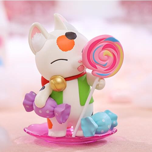 Original POPMART Xiaoxia Dessert Cat Series Blind Box Toy Figure Determined Style Cute Anime Character Gift Free Shipping