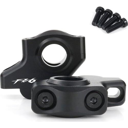 Fit For Yamaha FZ6 Fazer FZS 600 2004 2005 2006 2007-2009 22mm 7/8" Motorcycle Offset Handle Bar Mounting Risers Extend Moved
