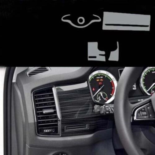 DNHFC FOR Skoda Kodiaq 2018 2019 Instrument panel film TPU transparent protective film Car Accessories