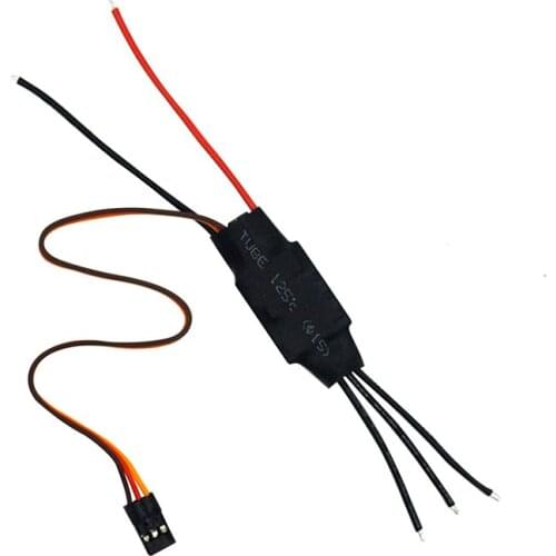 12A/20A/30A/40A/50A/60A/80A 2S-3S Brushed ESC Two Way Speed Controller with Brake Welded T Plug/XT60 for Remote Control