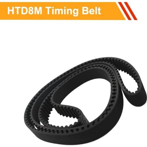 HTD8M Timing Belt 8M-3600/3640/3800/4000/4104/4400/5432mm Rubber Belts Round For 8M Timing Pulleys