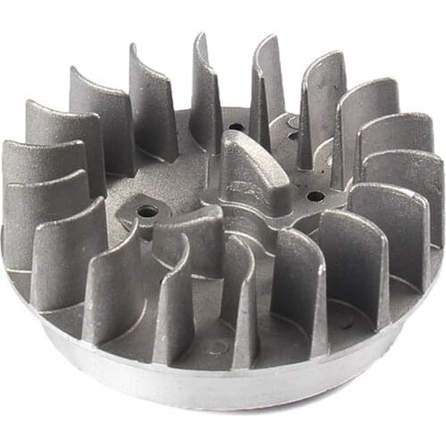 Mini Moto Recoil older Pull Starter Flywheel For 2 Stroke 47cc 49cc Engine parts Pocket Bike Chinese Dirt Quad ATV Crosser