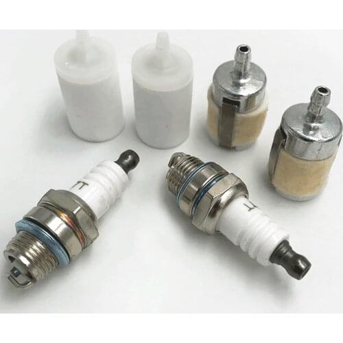 HUNDURE Fuel Filter Spark Plug Service Set For HUSQVARNA CHAINSAW 365 372 575 385 390 455 460 357 359 570 & More ,Chainsaw Parts